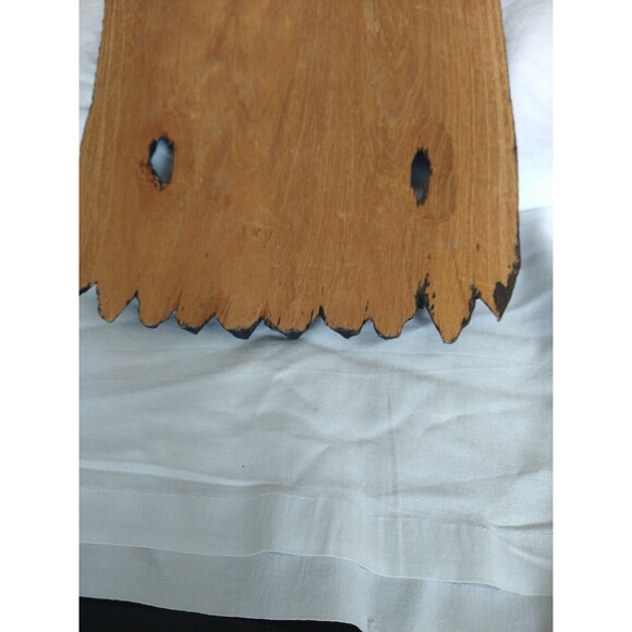 Vintage Jamaican Hand Carved Wood Mask Rasta Art Sculpture 9 x 6.5” Boho Tribal - Picture 16 of 16